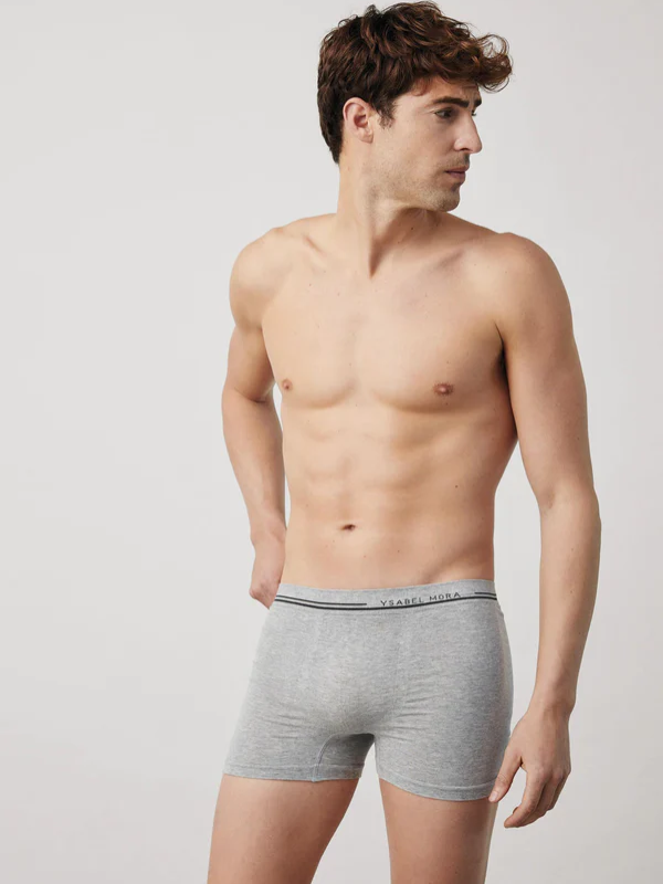 20153_1_boxer_basico_hom Boxer de homem em licra e algodão - Image 1